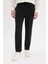 Relax Fit Rahat Kesim Kısa Paça Keten Görünümlü Yazlık Kumaş Pantolon E4790AX25SM 4