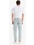 %100 Pamuk 90's Slim Fit Dar Kalıp Yüksek Bel Dar Paça Jean Yıkamalı Pantolon F3903AX25SM 6