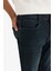 Slim Fit Dar Kesim Jean Bermuda Şort F4221AX25SM 5