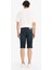 Slim Fit Dar Kesim Jean Bermuda Şort F4221AX25SM 7