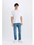 Sergio Regular Fit Normal Kalıp Normal Bel Boru Paça Jean Pantolon E8505AX24WN 2