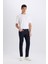 Pedro Slim Fit Dar Kalıp Normal Bel Dar Paça Jean Pantolon E8853AX24WN 3
