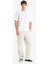 %100 Pamuk Bol Rahat Kesim Wide Leg Kargo Cepli Geniş Paça Yazlık Pantolon E6983AX25SP 2