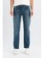 Sergio Regular Fit Normal Kalıp Normal Bel Boru Paça Jean Pantolon R9026AZ24AU 4