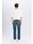Sergio Regular Fit Normal Kalıp Normal Bel Boru Paça Jean Pantolon R9026AZ24AU 6
