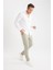 Yazlık Jogger Keten Düz Paça Pantolon D7542AX25SP 1