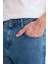 Diago Comfort Fit Rahat Kalıp Yüksek Bel Geniş Paça Jean Pantolon D9839AX25SP 8