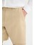 %100 Keten Regular Fit Yazlık Bermuda Şort 6
