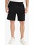 Slim Fit Dar Kesim Cepli Pamuklu Basic Düz Bermuda Şort W1105AZ25SP 3