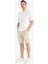 Slim Fit Dar Kesim Cepli Pamuklu Basic Düz Bermuda Şort W1105AZ25SP 1