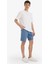 Slim Fit Dar Kesim Cepli Pamuklu Basic Düz Bermuda Şort W1105AZ25SP 1