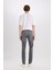 Carlo Skinny Fit Ekstra Dar Kalıp Normal Bel Ekstra Dar Paça Jean Pantolon E2740AX25SP 7