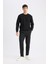Pike İnce Eşofman Altı Slim Fit Dar Kesim Düz Paça Beli Bağcıklı Cepli R9261AZ24AU 2