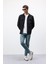 Slim Tapered Fit Dar Kalıp Normal Bel Daralan Paça Jean Pantolon E7108AX25SP 1