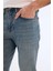 Slim Tapered Fit Dar Kalıp Normal Bel Daralan Paça Jean Pantolon E7108AX25SP 8