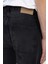 %100 Pamuk Flayer Fit Bol Kalıp Normal Bel Geniş Paça Siyah Jean Pantolon B8325AX24SM 7