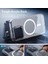 Iphone 15 Pro Halolock Mag Safe Hybrid Silikon Kılıf Şeffaf Gri 2