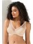 9200-C Balenli Desteksiz Tül Detaylı Soft C Cup Toparlayıcı Sütyen 1