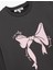 Uzun Kollu Bisiklet Yaka Şardonlu Fiyonk Baskılı Sweatshirt 5