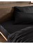 Reverie King Size Bambu Armürlü Nevresim Takımı - Siyah 7