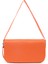 Turuncu SHK183 Kapaklı Suni Deri Ayarlabilir Askılı Baget Model El, Kol ve Omuz Çantası 1