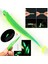 Içine Fosforlu Glow Çubuk Işık Takılabilen Neon Uv – Fosforlu Glow Yeşil Silikon Balık 1 Adet 7cm Silikon Yem + 1 Adet Glow Çubuk 3