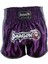 MT3076 Shiny Muay Thai Mor Kick Boks Şortu 1
