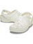 Classic Crocs Floral Cut Out Clog Bebek Terlik 210944-0WV Chalk 1