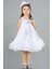 Halter Yaka Taç Aksesuarlı Kısa Kız Çocuk Abiye ABK2296 1