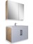 Yalova 80 Cm Mdf Banyo Dolabı Seti 2