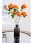 Yapay Çiçek Pastel 3lü Çöl Gülü 60 cm Turuncu 1