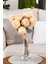 Yapay Lux 8li Kuru Model Gül Buketi 40 cm Somon 1