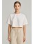 Store Yarasa Kol Crop Bluz – %100 Pamuk, Tok Kumaş 5