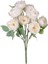 Yapay Çiçek 10 Dallı Catalina Rose 45 cm Krem 1