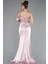 Straplez Balen Korse Uzun Saten Abiye ABU3883 2