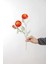 Yapay Çiçek 3lü Şakayık Ranunculus Dalı 50 cm Alev Turuncu 1