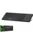 HDX2505 BLUETOOTH + WIRELESS KLAVYE + TOUCH PAD Q SİYAH 1