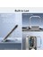 iPhone 15 Pro Halolock Magsafe Classic Hybrid Şeffaf Gri Standlı Kılıf 2