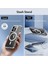 iPhone 15 Pro Halolock Magsafe Classic Hybrid Şeffaf Gri Standlı Kılıf 3