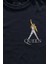 Lacivert Tişört Freddie Mercury We Will Rock You Queen Minimal Ön Baskılı Unisex T-Shirt 2