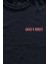 Unisex Lacivert T-Shirt Guns N Roses And Rock Music Minimal Ön Baskılı Tişört 2