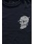 Skull Korsan Kuru Kafa Rock Zafer Işareti Metallica Minimal Ön Baskılı Tişört Unisex T-Shirt 2