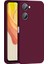 Vivo Y18 Uyumlu Kılıf Mara Lansman Soft Silikon Içi Kadife Mürdüm 3