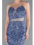 Straplez Uzun Pullu Abiye Elbise ABU5014 3