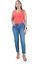 Kadın Orta Mavi Mom Jeans 1