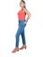 Kadın Orta Mavi Mom Jeans 4