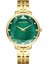 LC08077.170 Kadın Kol Saati – Altın Çelik Kasa, Zümrüt Yeşili Kadran, Taşlı Şık Tasarım 1