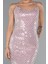 Straplez Midi Pullu Davet Elbisesi ABK2389 3