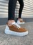 JET-010 Cloud Bağcıklı Süet Erkek Günlük Sneaker Ayakkabı Sbt - Taba/beyaz 1