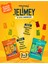 Jelimey Karma 6 Adet x 35 gr (3 Klasik + 3 Tropik Jelatinsiz Doğal Gummy Bear) 1
